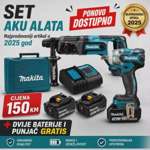 Set Aku Alata-Profesionalni komplet
